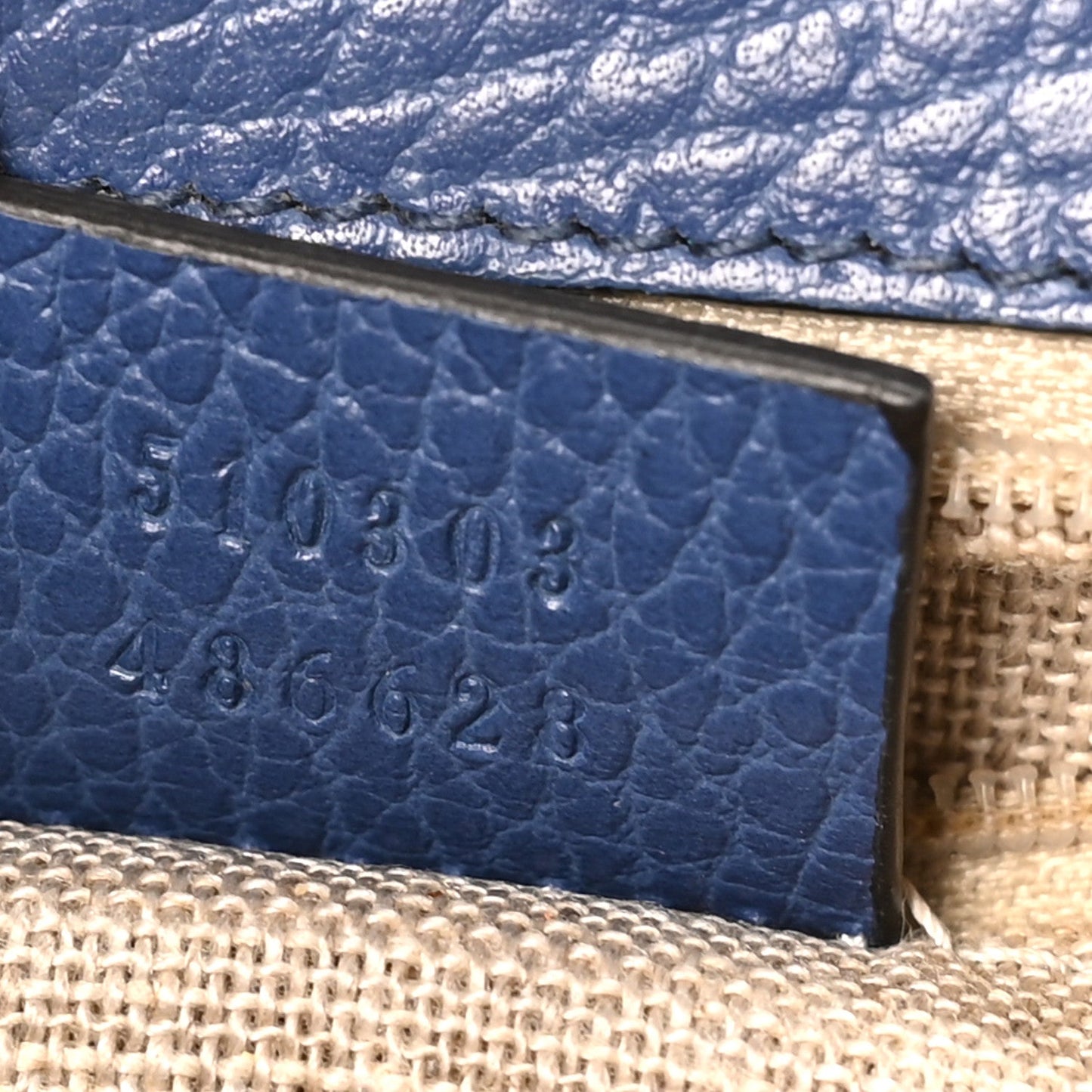 Dollar Calfskin Small Interlocking G Shoulder Bag Caspian