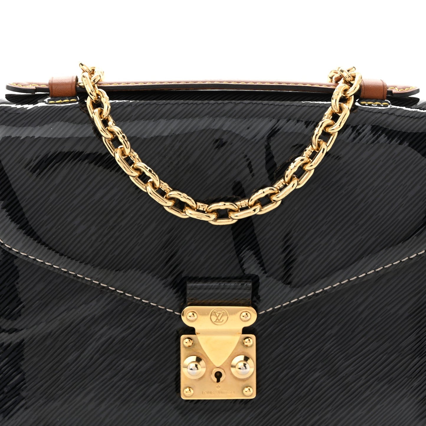 Shiny Epi Monogram Pochette Metis Mini Marine