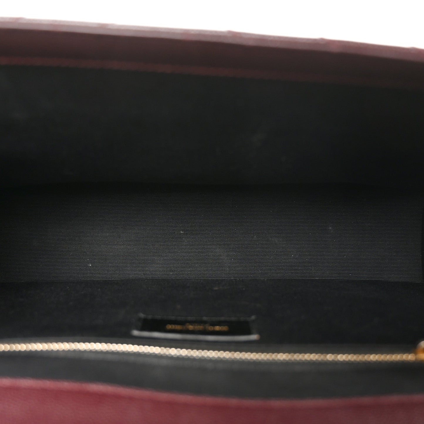 Grain De Poudre Matelasse Chevron Large Monogram Satchel Amaranto