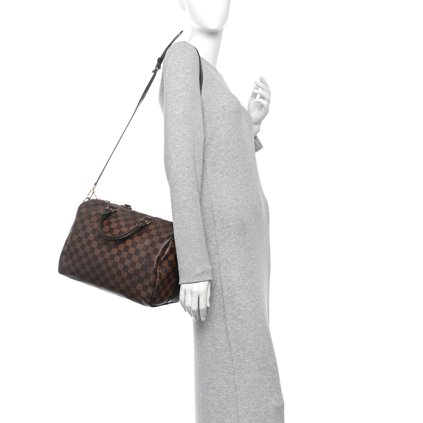 Damier Ebene Speedy Bandouliere 30