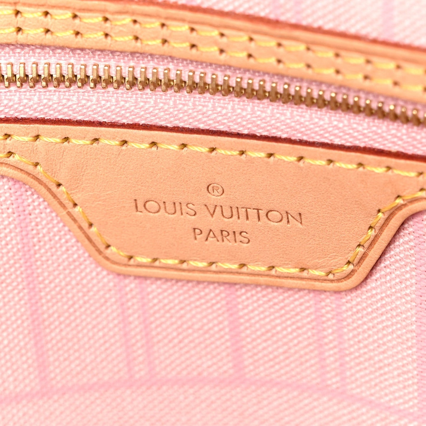 Damier Azur Neo Neverfull MM Rose Ballerine