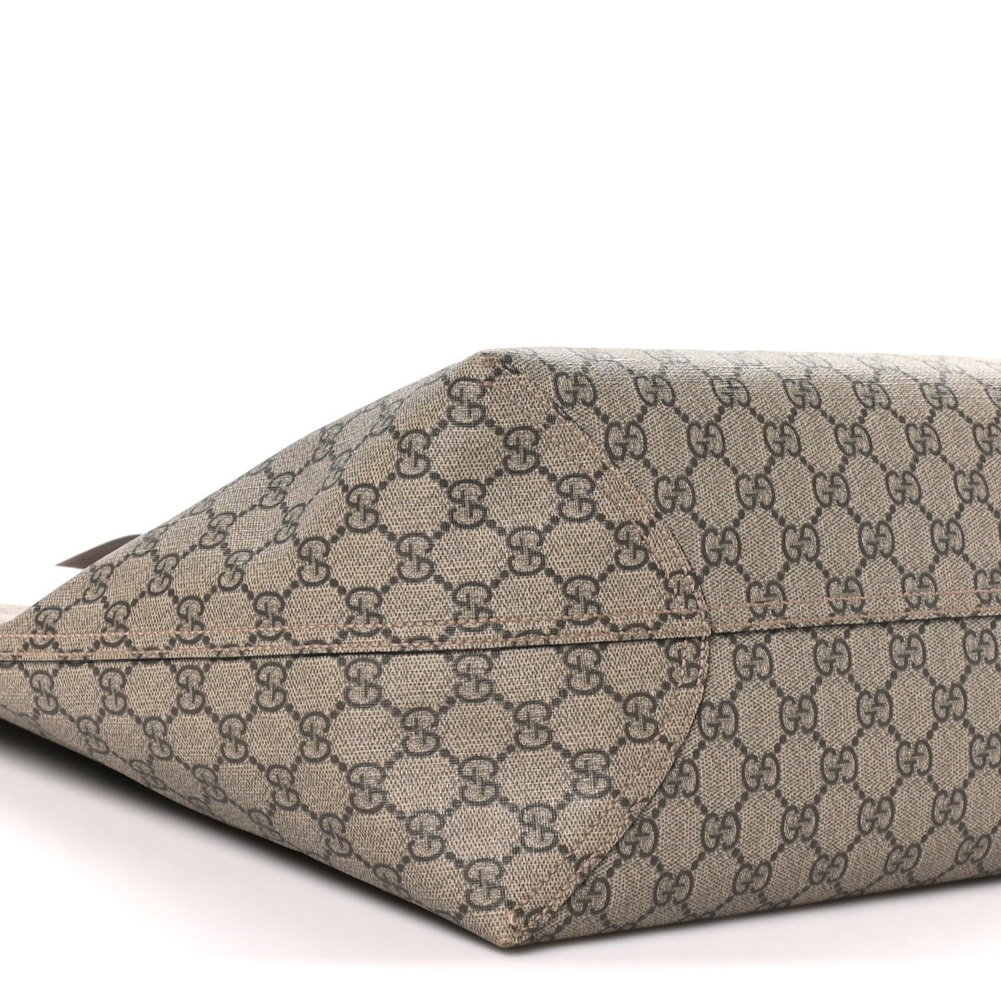 GG Supreme Monogram Medium Ophidia Shopping Tote Ebony