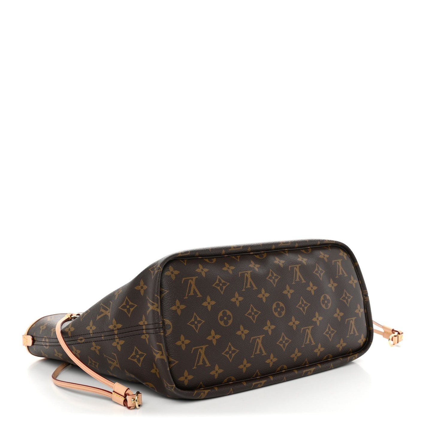 Monogram Inside Out Neverfull Bandouliere MM Rose Pondichery