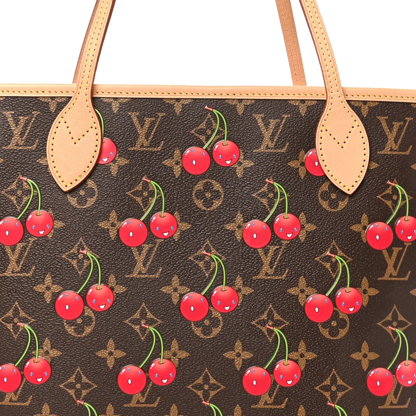 LV X TM Monogram Cerises Neverfull MM