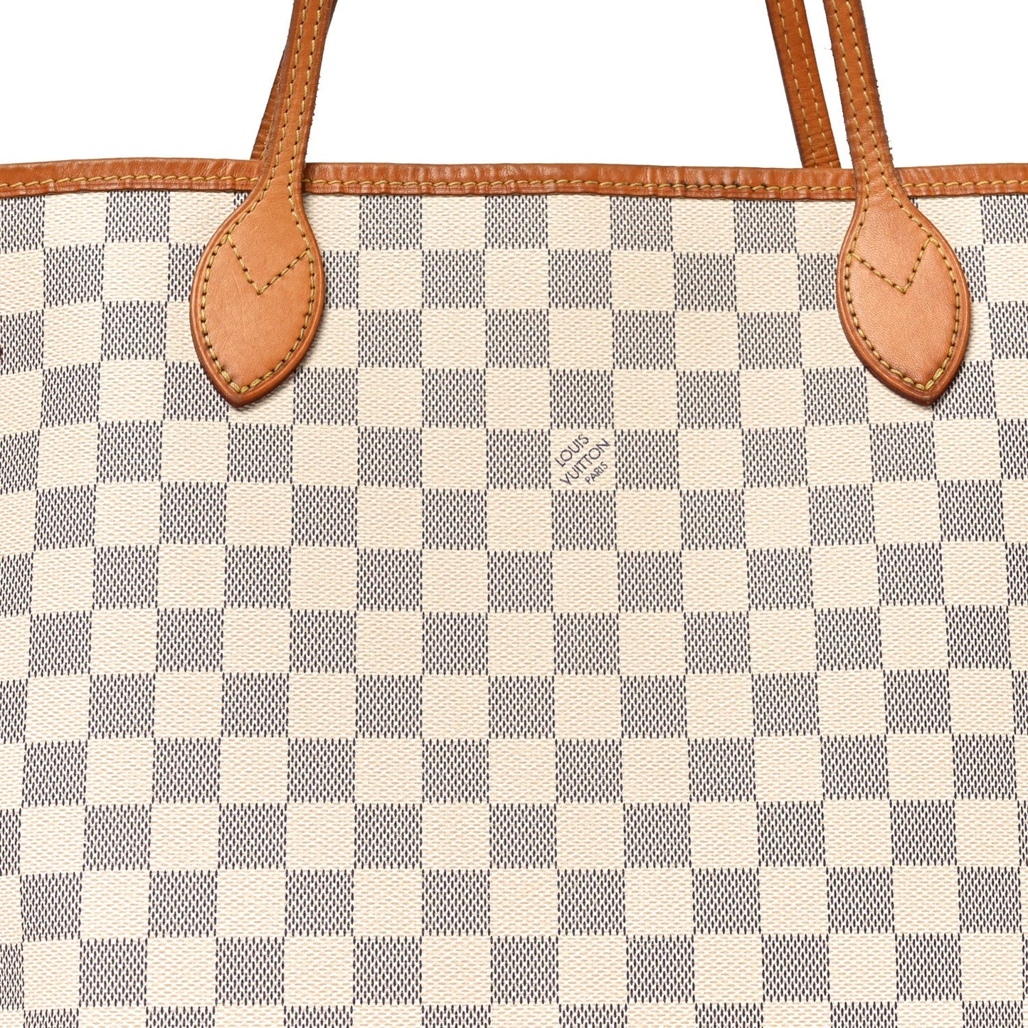 Damier Azur Neo Neverfull MM Rose Ballerine