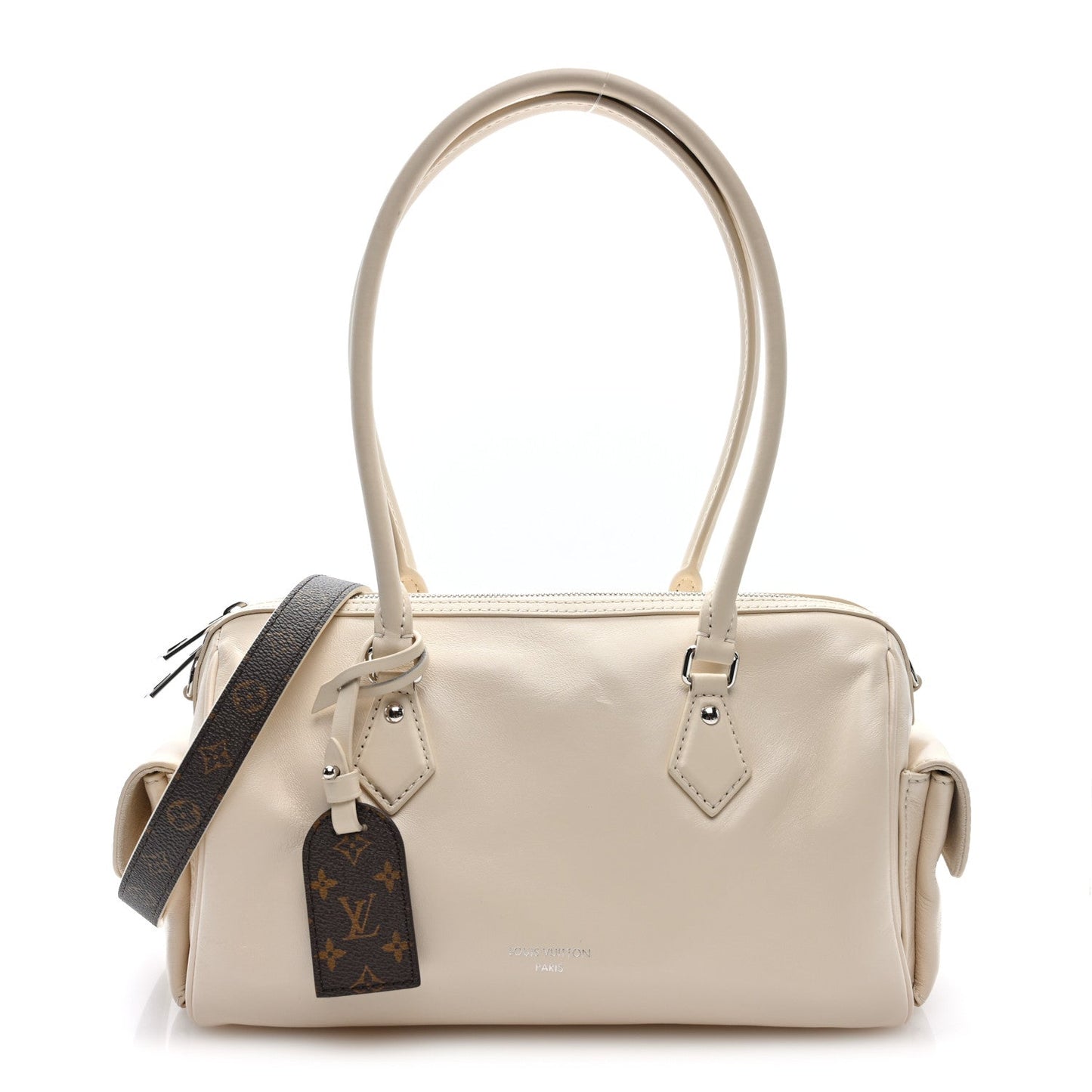 Lambskin Speedy Cargo Vibe 30 Vanille