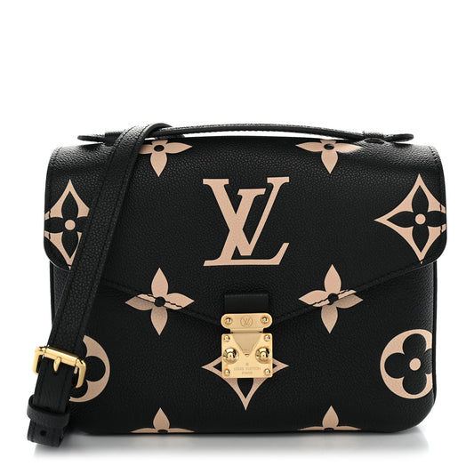 Empreinte Monogram Giant Pochette Metis Black Beige