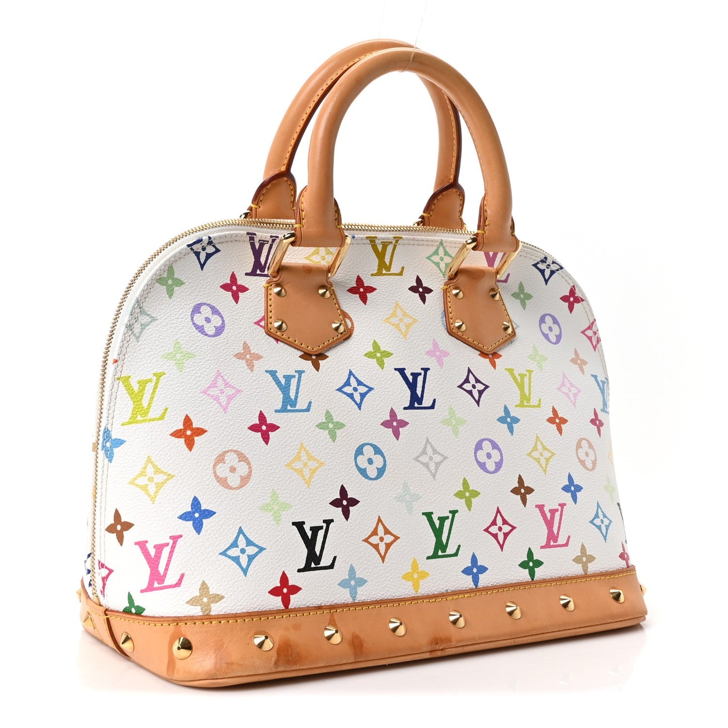 Monogram Multicolor Alma White