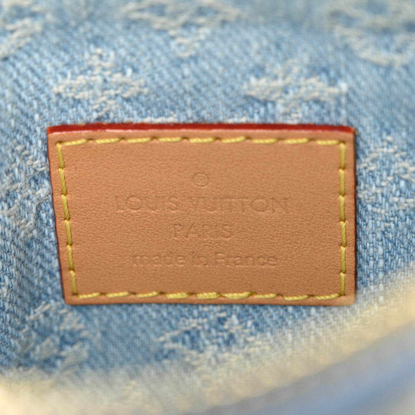Monogram Denim Nano Speedy Sky Blue