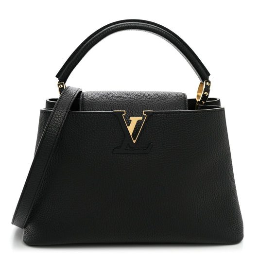 Taurillon Capucines PM Black