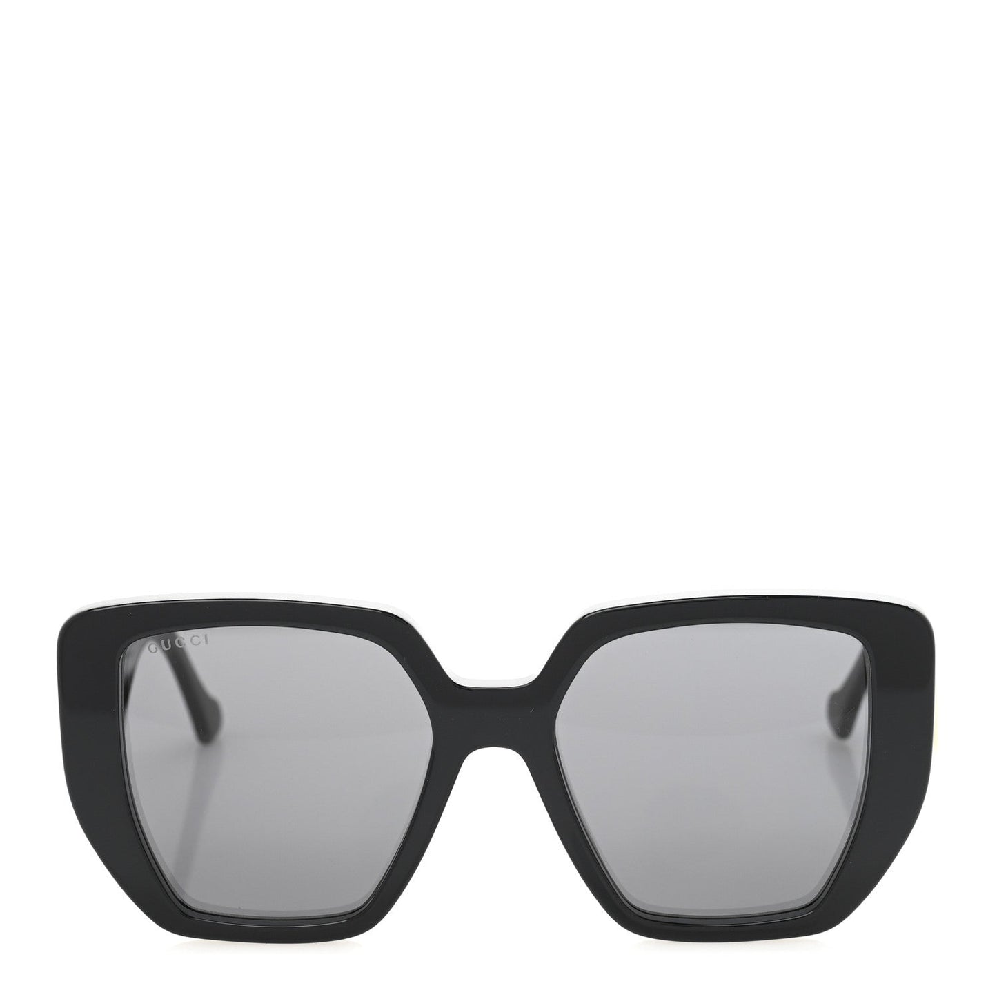 Acetate Square Frame Sunglasses GG0956S Black
