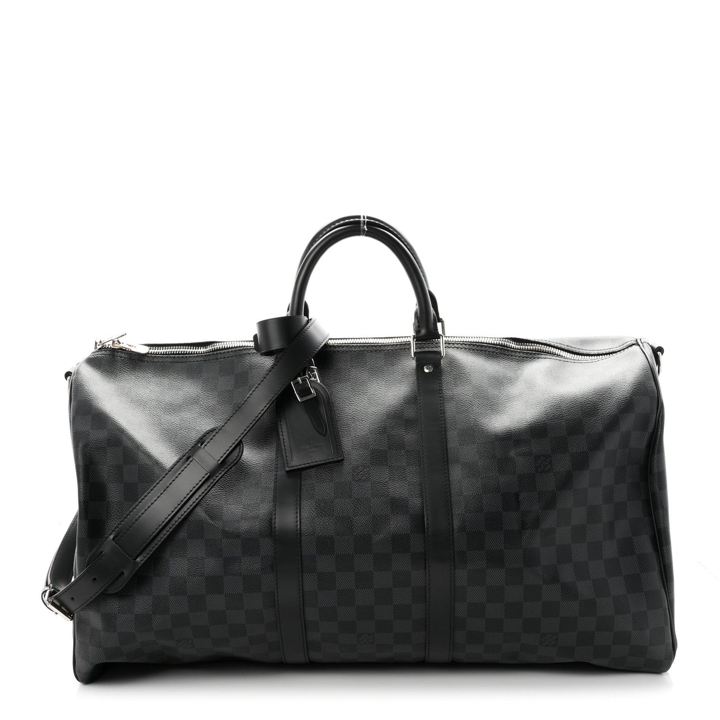 Damier Graphite Keepall Bandouliere 55