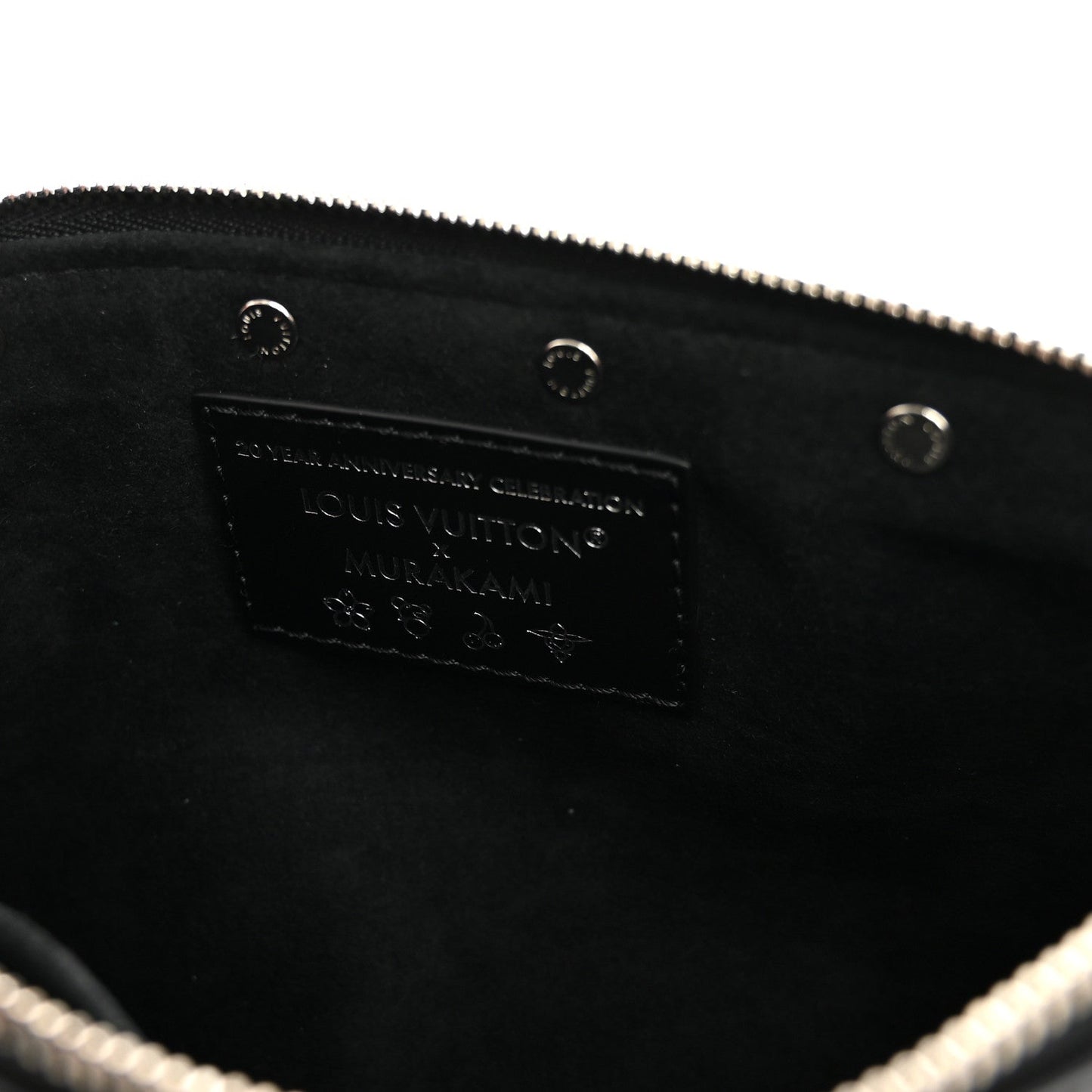 LV X TM Monogram Multicolor Pochette Accessories Black