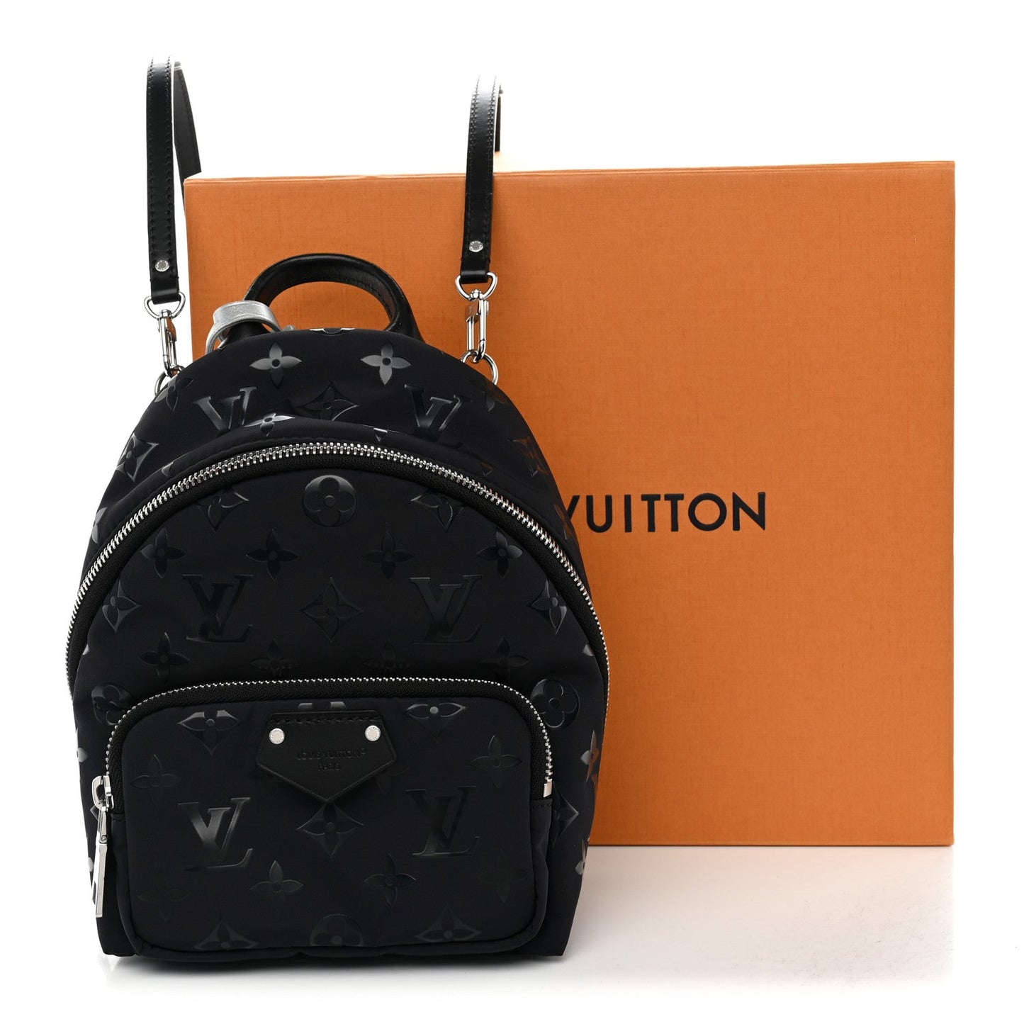 Nylon Monogram Palm Springs Mini Polar Night