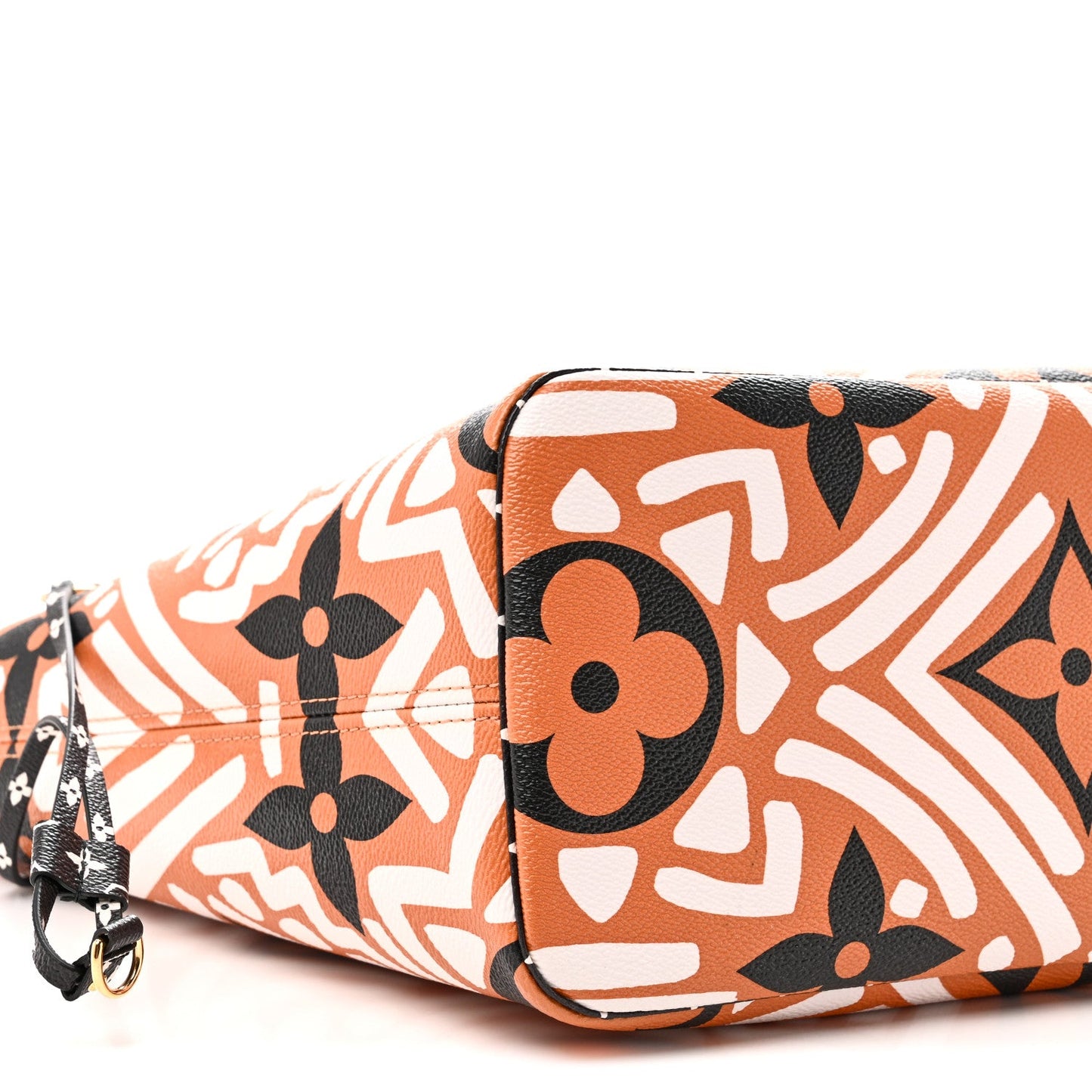 Monogram Giant Crafty Neverfull MM Creme Caramel