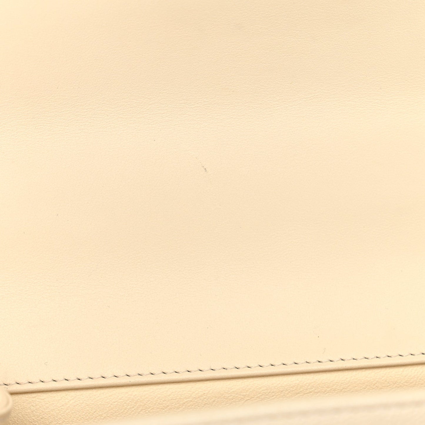 Caviar Quilted Small Business Affinity Flap White