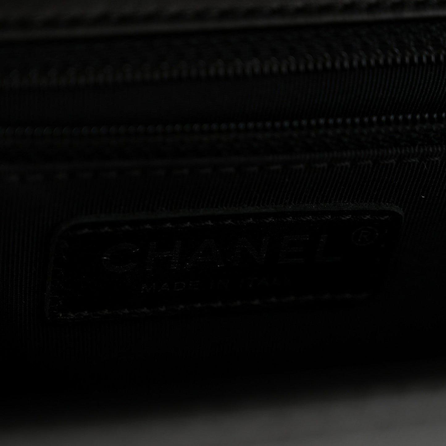 Lambskin Quilted New Medium Boy Flap Black