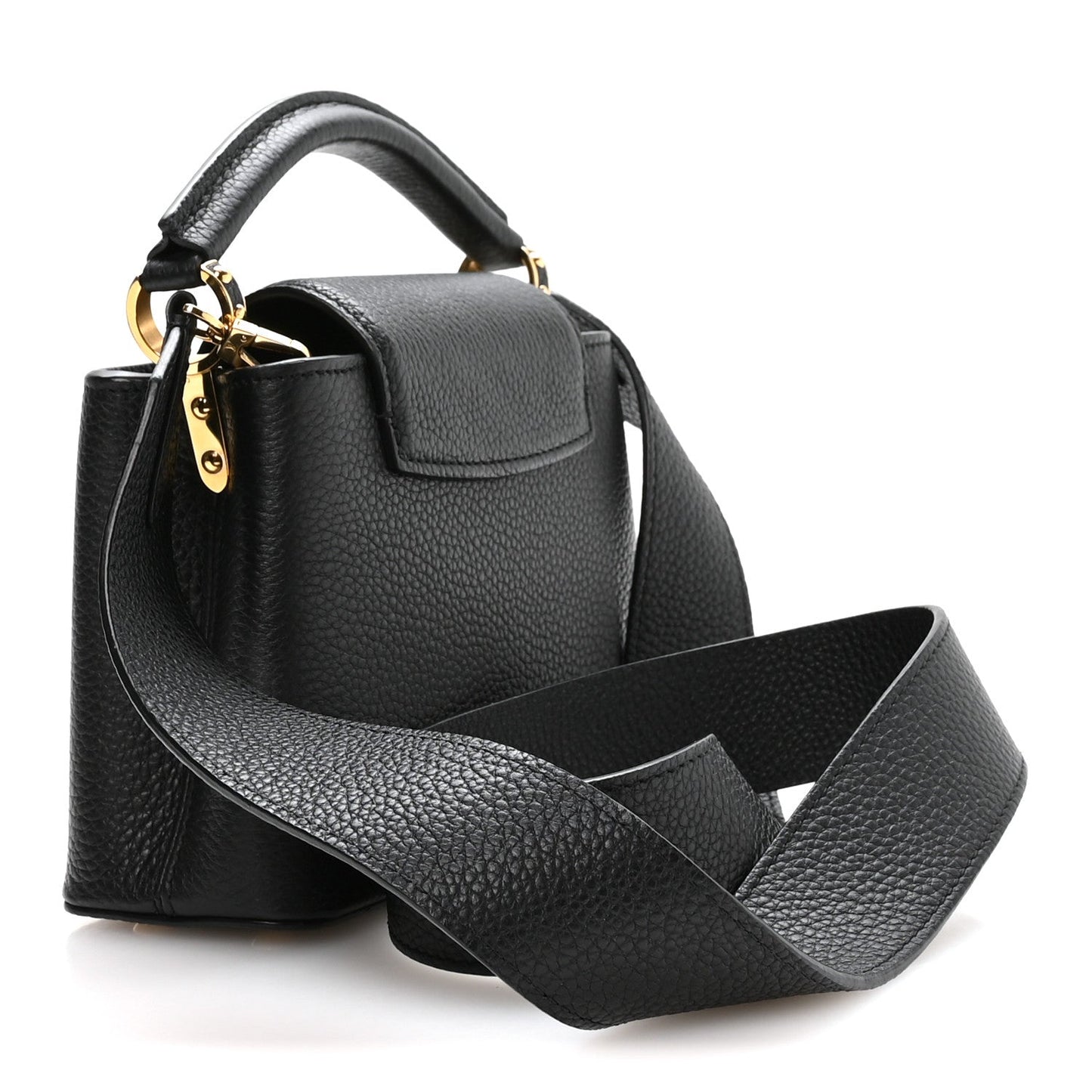 Taurillon Mini Capucines Black