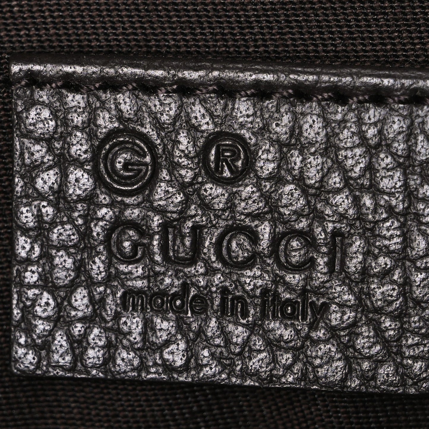 Monogram Belt Bag Dark Brown
