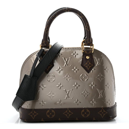Vernis Epi Monogram Alma BB Champagne Metallise