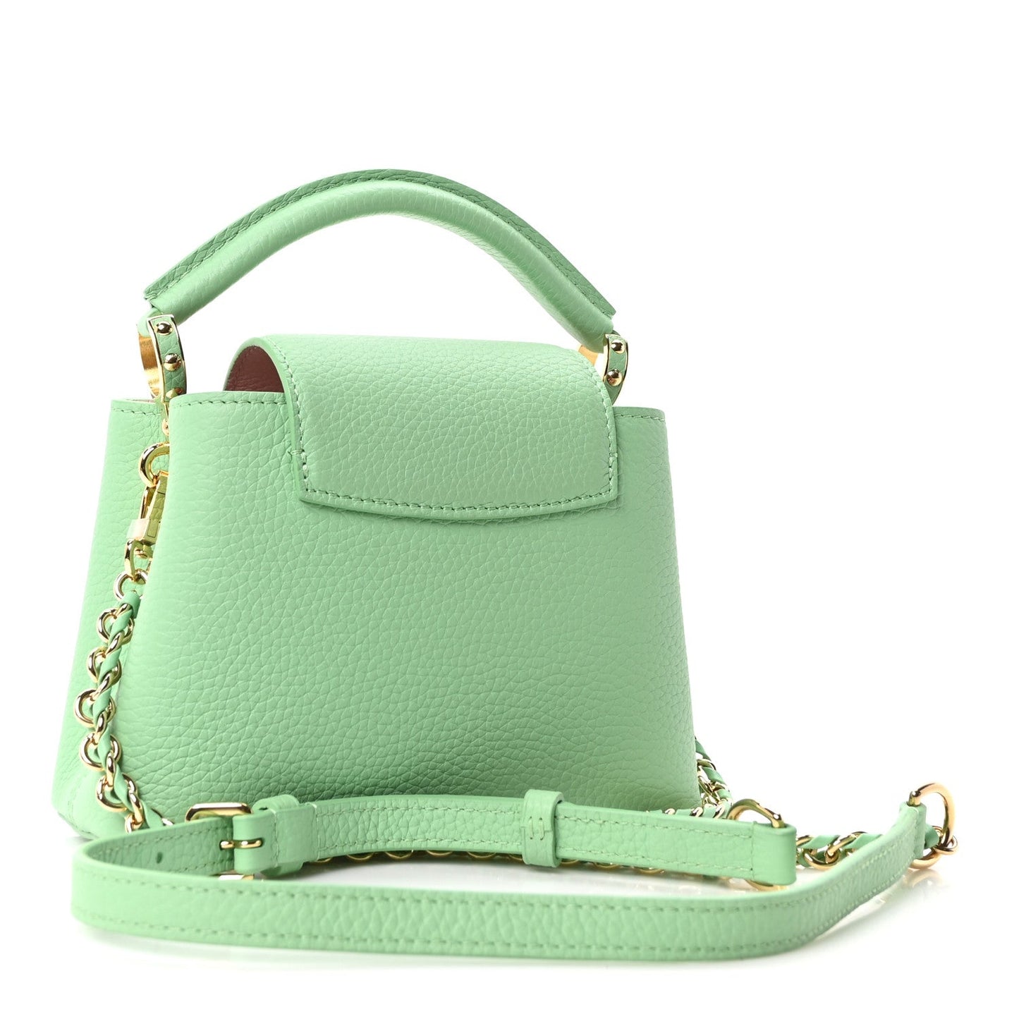 Taurillon Mini Capucines Vert Pomme