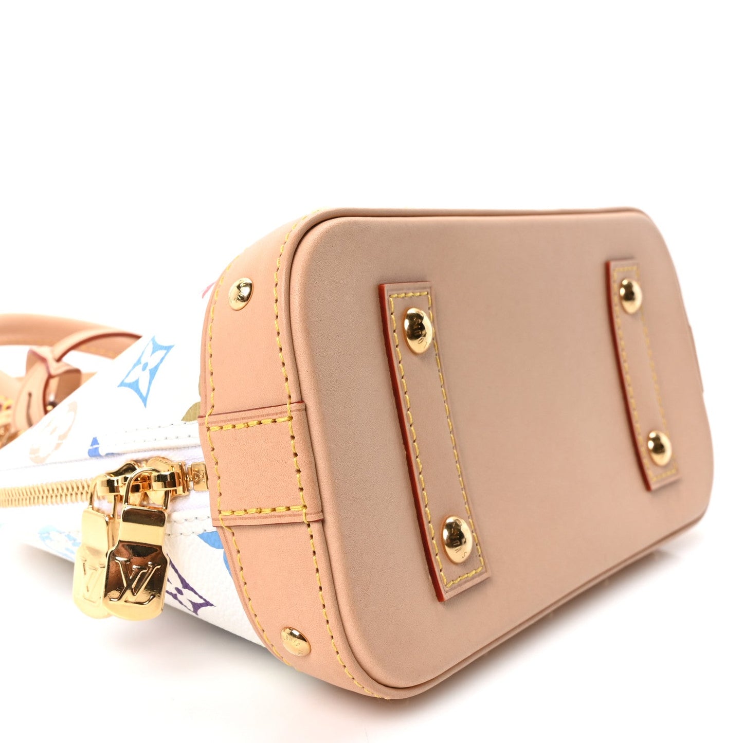 LV x TM Monogram Multicolor Alma BB White