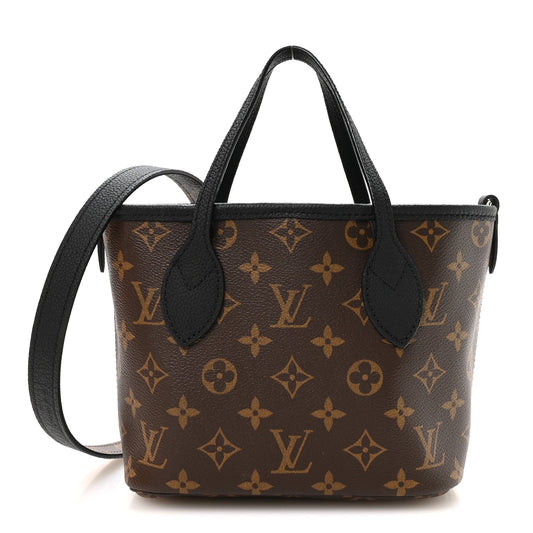 Monogram Neverfull Inside Out Bandouliere BB Black