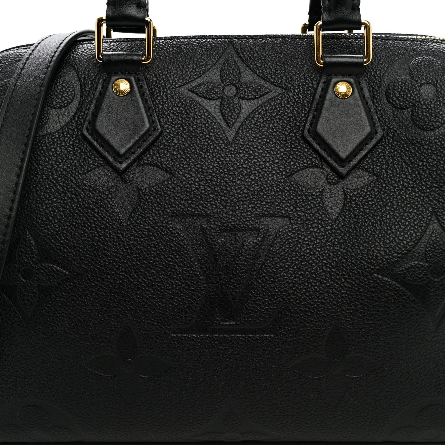 Empreinte Monogram Giant Speedy Bandouliere 25 Black