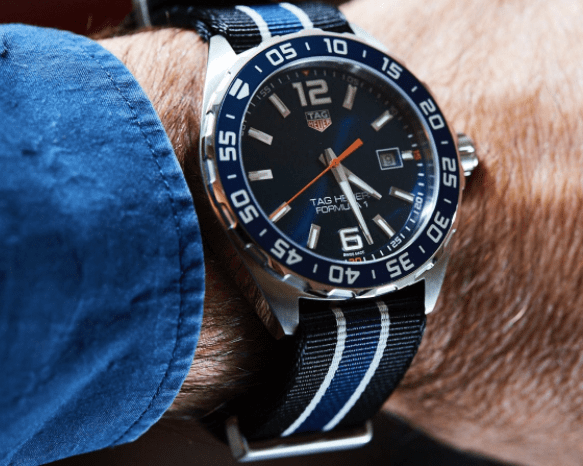 Tag Heuer Formula 1 Blue Dial Watch for Men - WAZ1010.FC8197