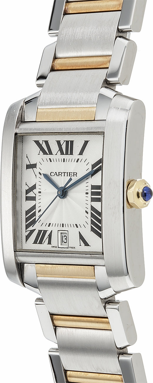 Cartier Tank Francaise Luxury Men's Watch W51005Q4