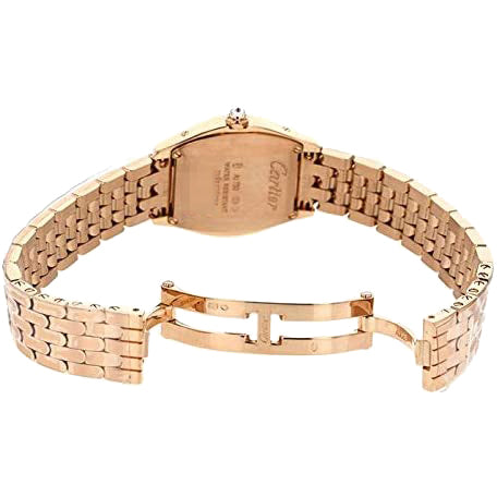 Cartier Tortue Women's Solid 18K Gold Watch WA501010