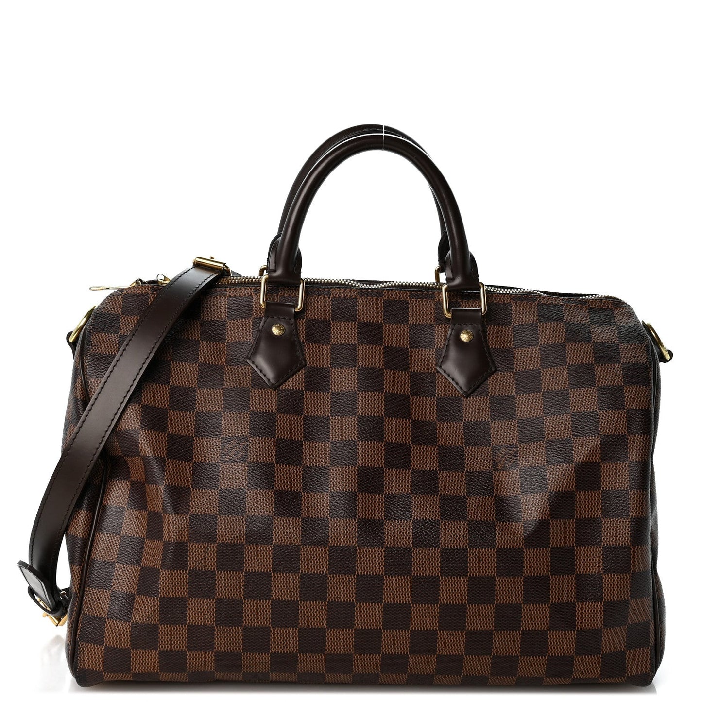 Damier Ebene Speedy Bandouliere 35