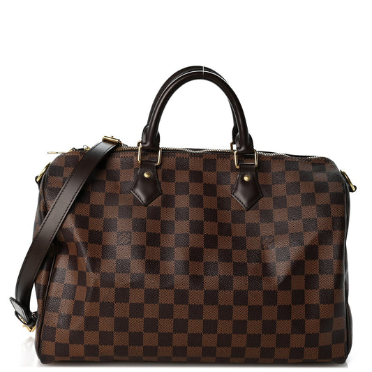 Damier Ebene Speedy Bandouliere 35