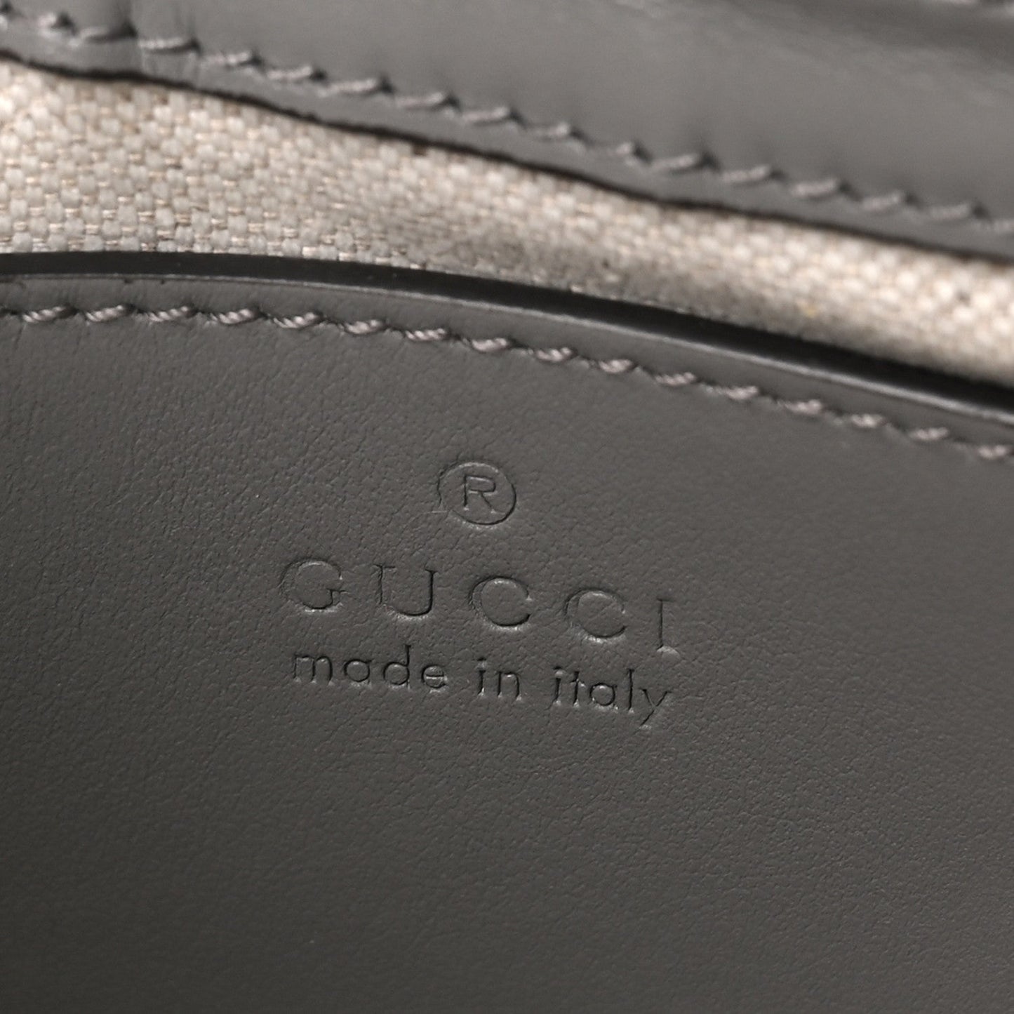 Calfskin GG Matelasse Chain Handbag Dusty Grey Natural