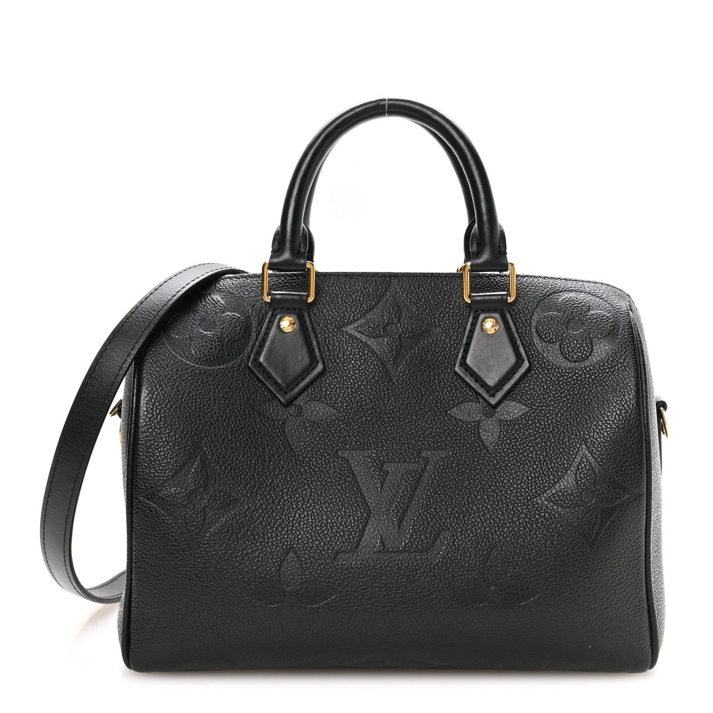 Empreinte Monogram Giant Speedy Bandouliere 25 Black