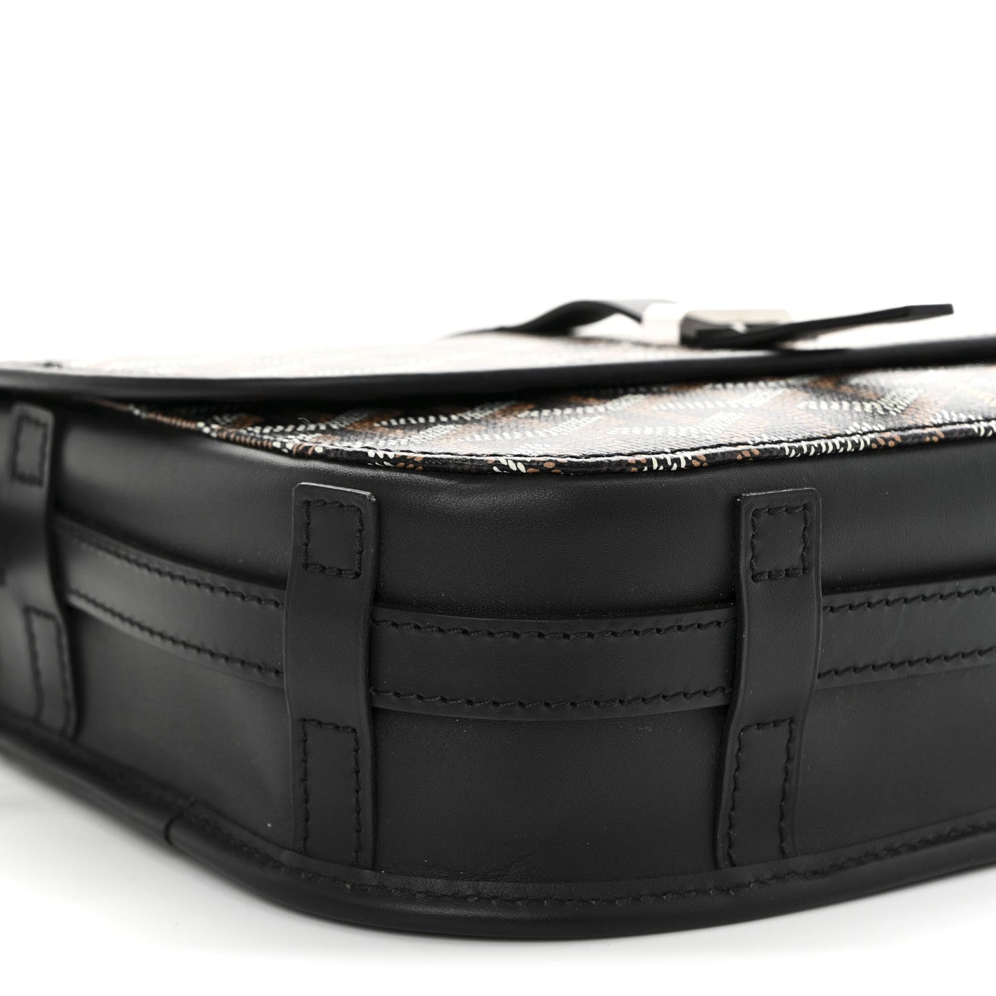 Goyardine Belvedere II PM Messenger Bag Black