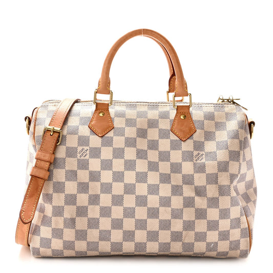 Damier Azur Speedy Bandouliere 30