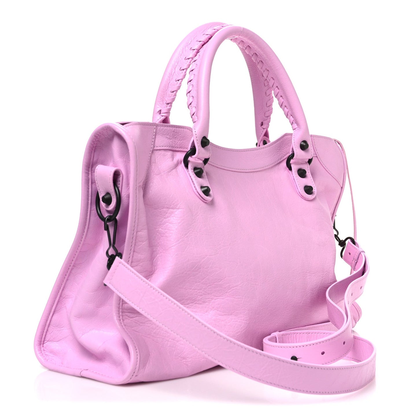 Agneau Arena Classic Hardware Medium Le City Bubbly Pink