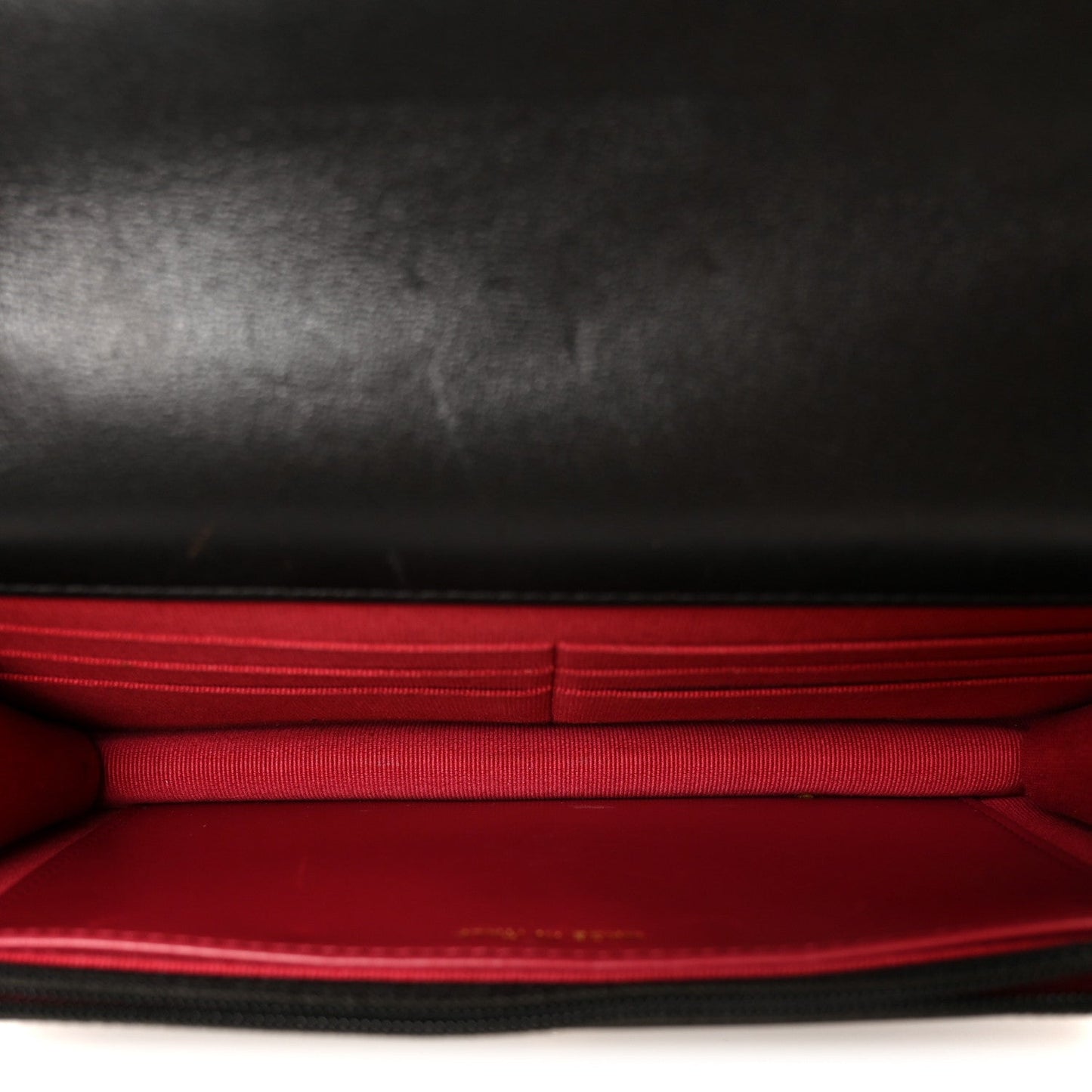Lambskin Quilted Chanel 19 Wallet On Chain WOC Black