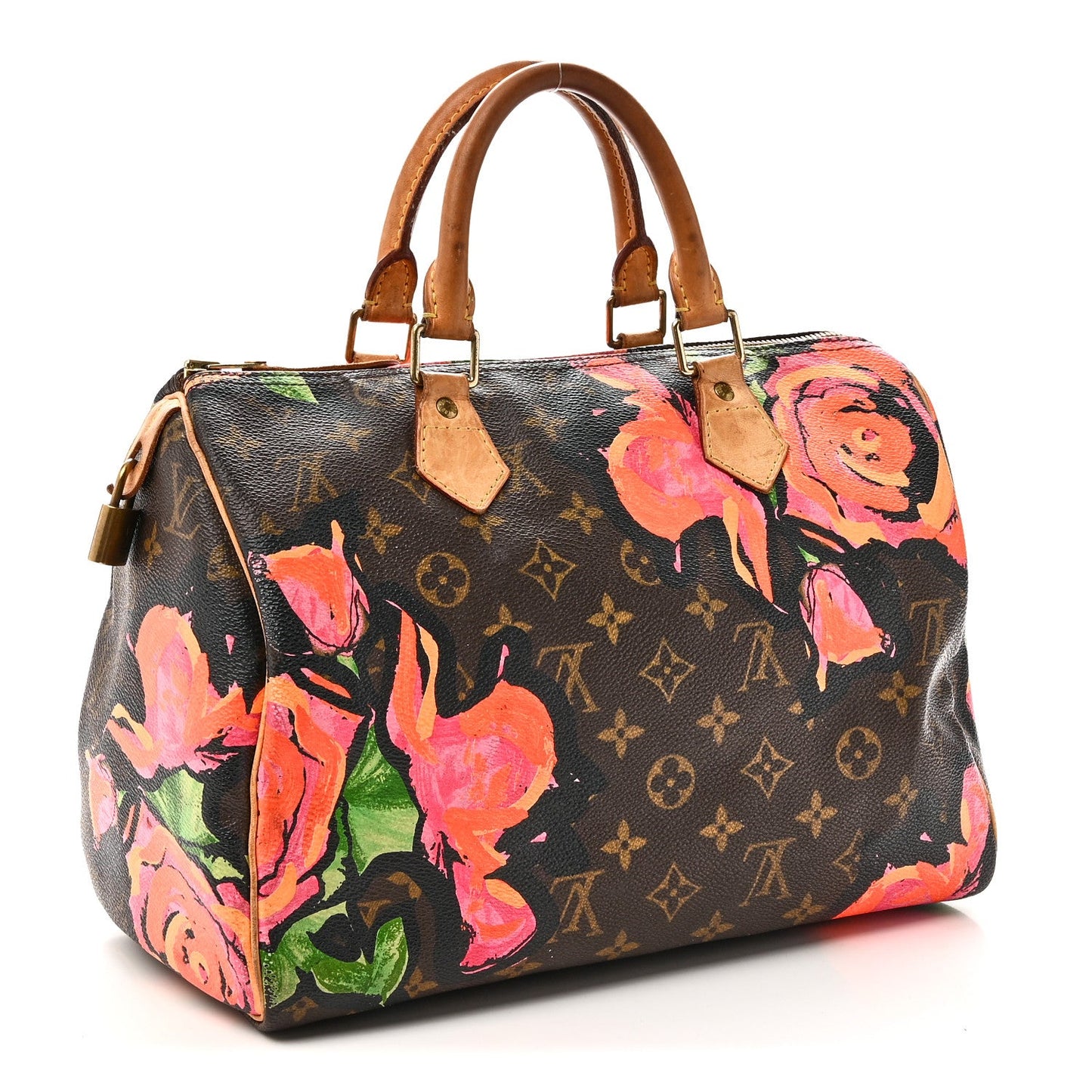 Monogram Roses Speedy 30