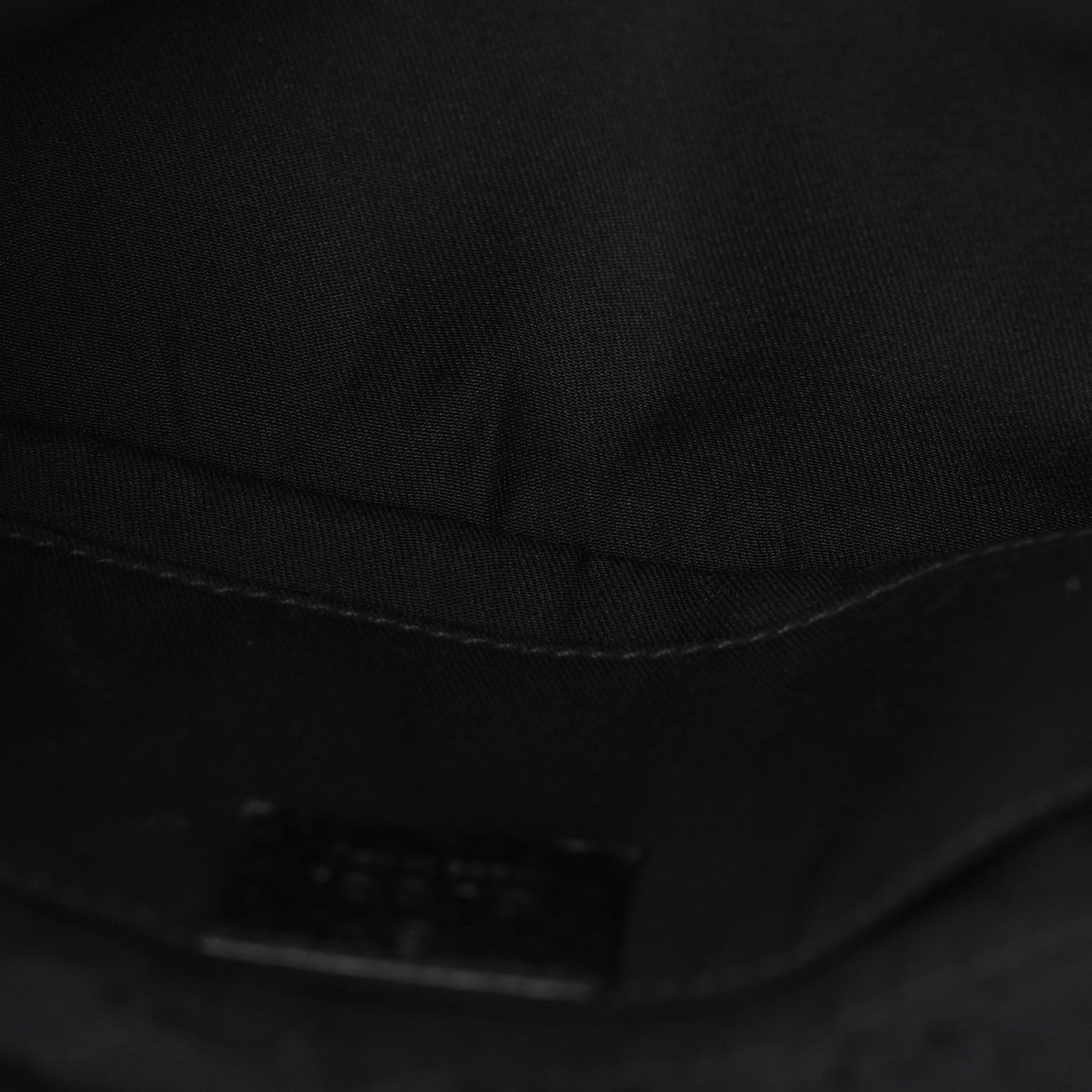 Monogram Web Belt Pouch Bag Black