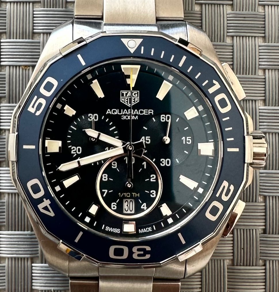Tag Heuer Aquaracer Blue Dial Watch for Men - CAY111B.BA0927