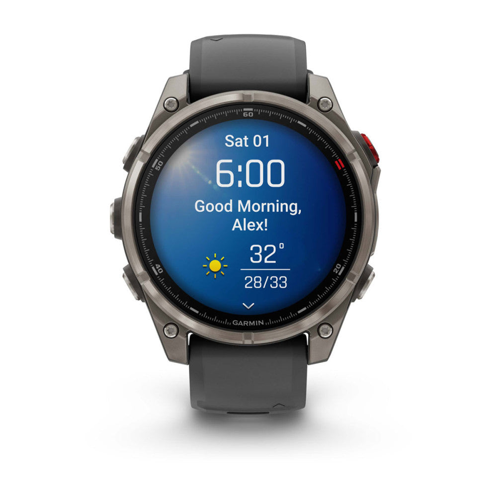 Garmin 010-03198-11 fēnix® 8 Pro Quartz Men's Watch