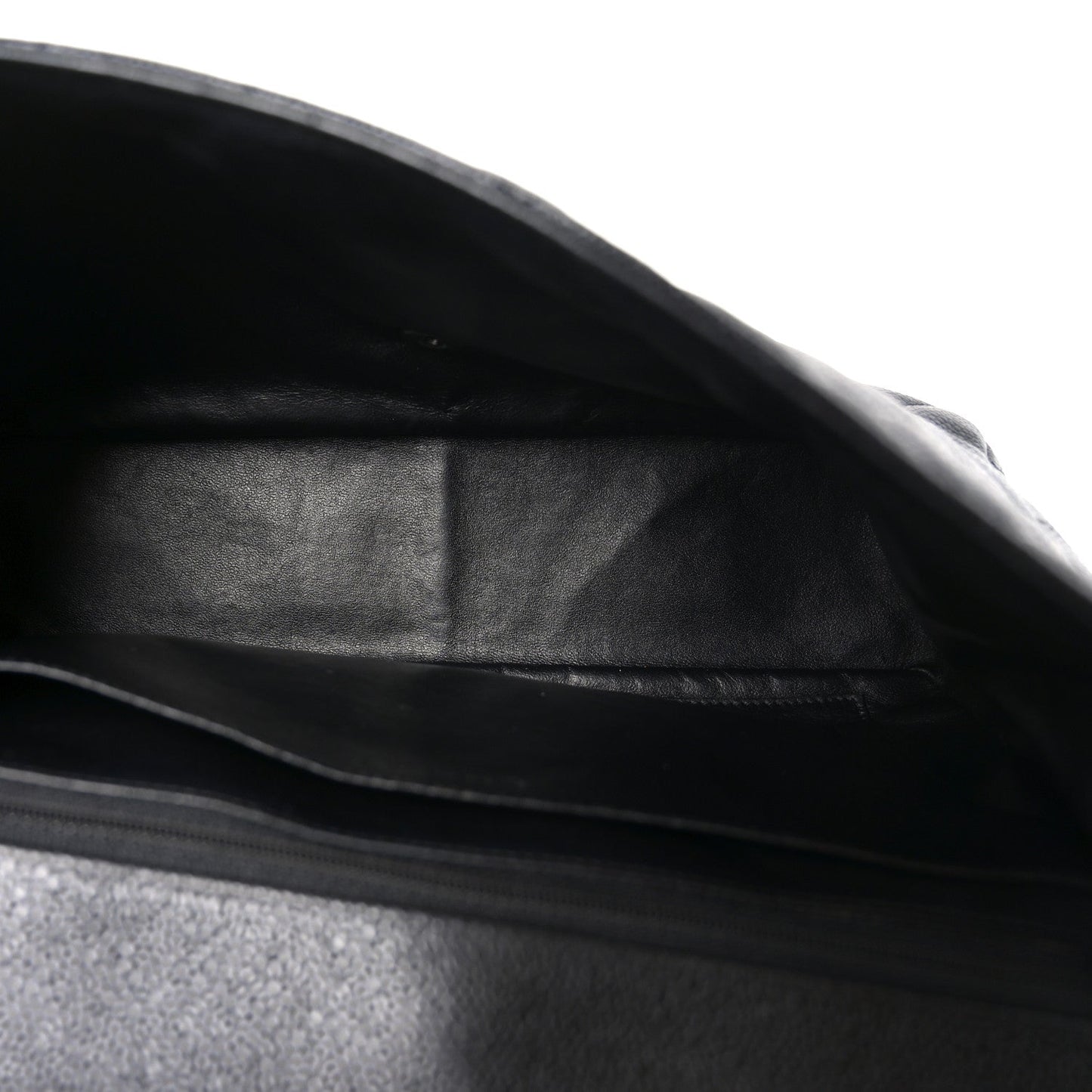 Caviar Quilted Jumbo Single Flap Black