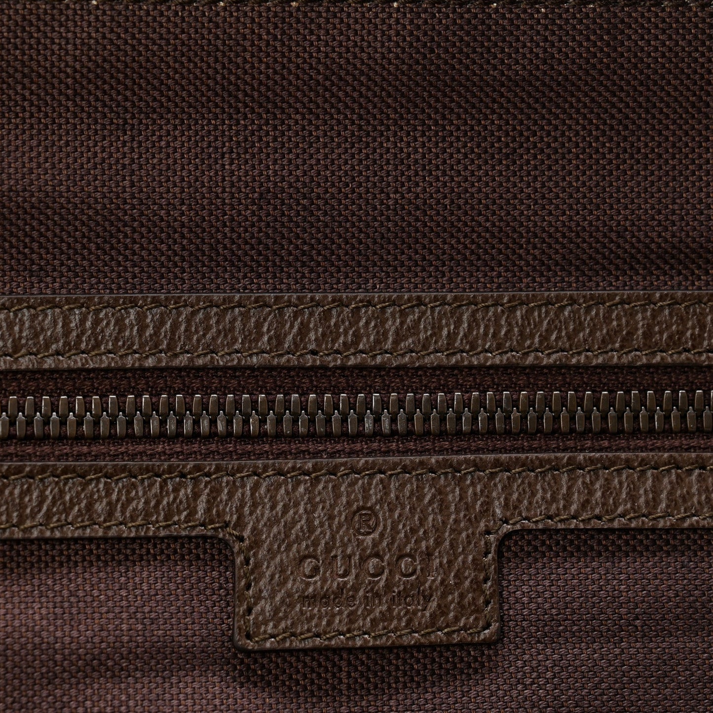GG Supreme Monogram Web Savoy Garment Bag Beige Ebony New Acero