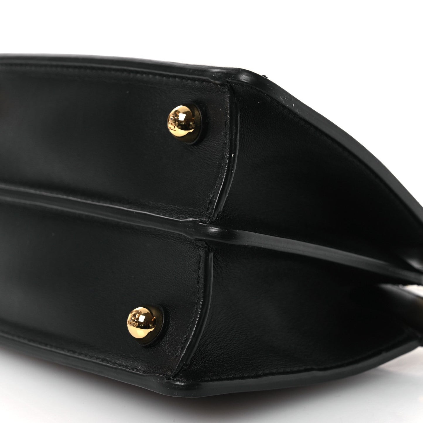 Shiny Nappa Petite Peekaboo I SEE U Satchel Black