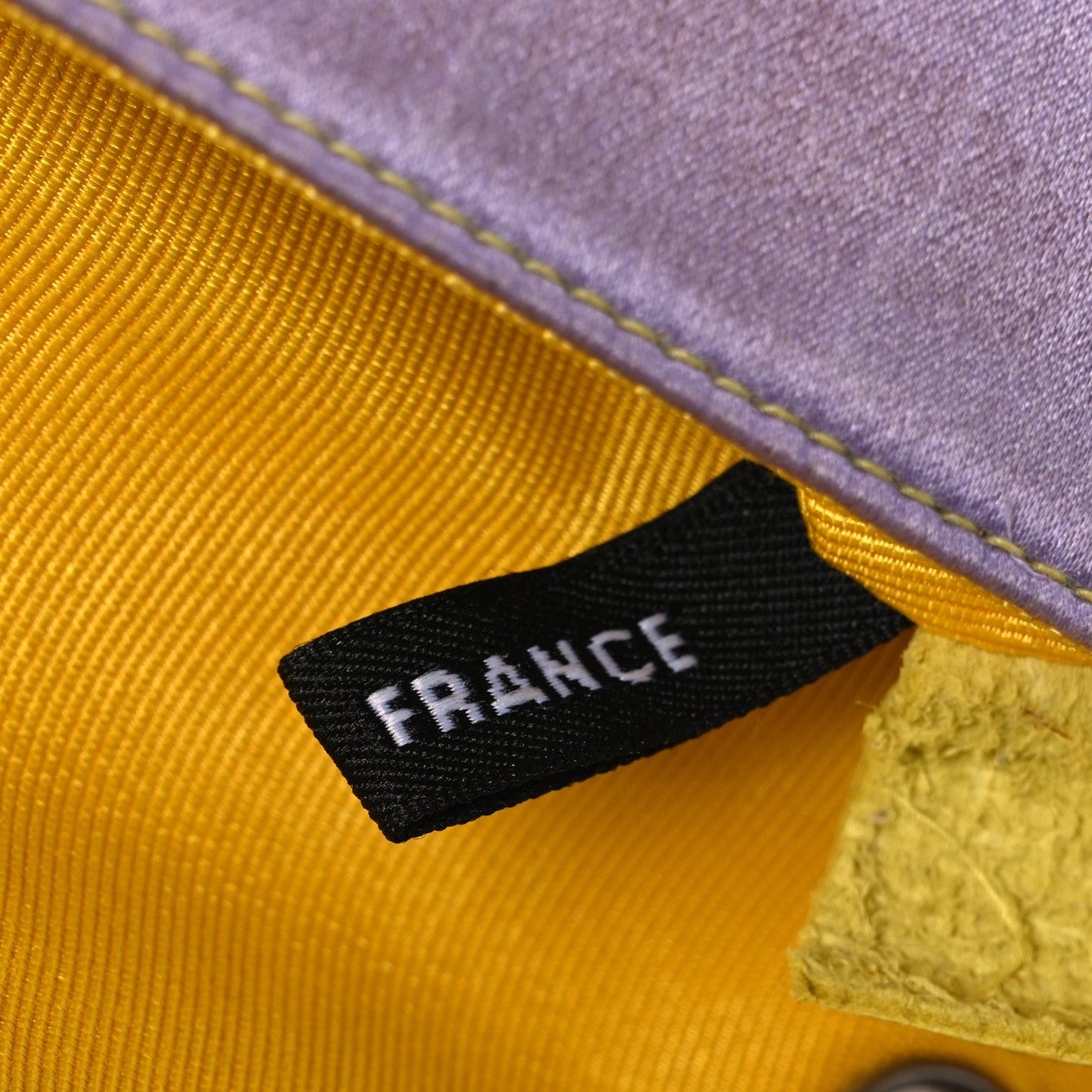 Satin Convertible Mini Flap Blue Multicolor