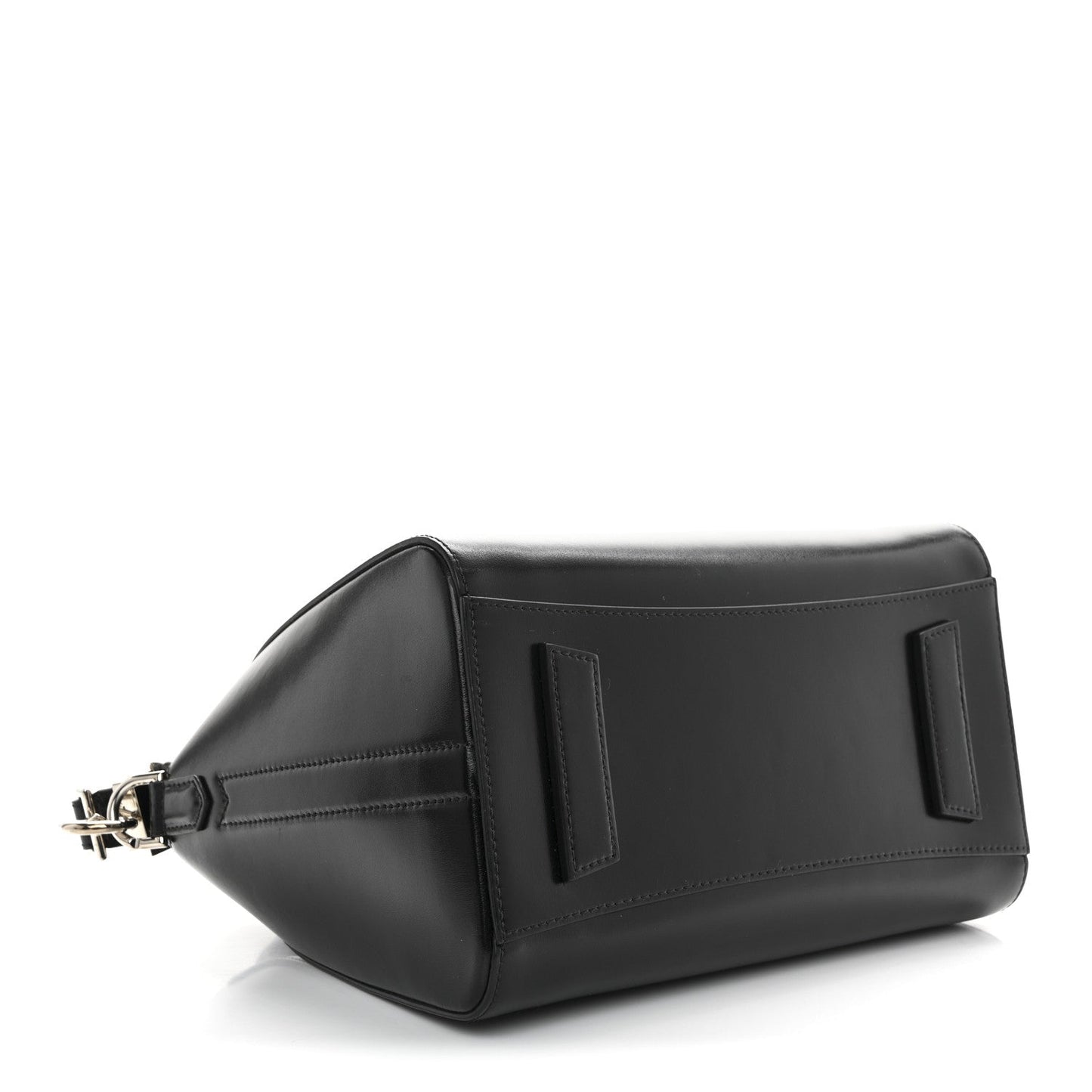 Shiny Lord Calfskin Medium Antigona Black