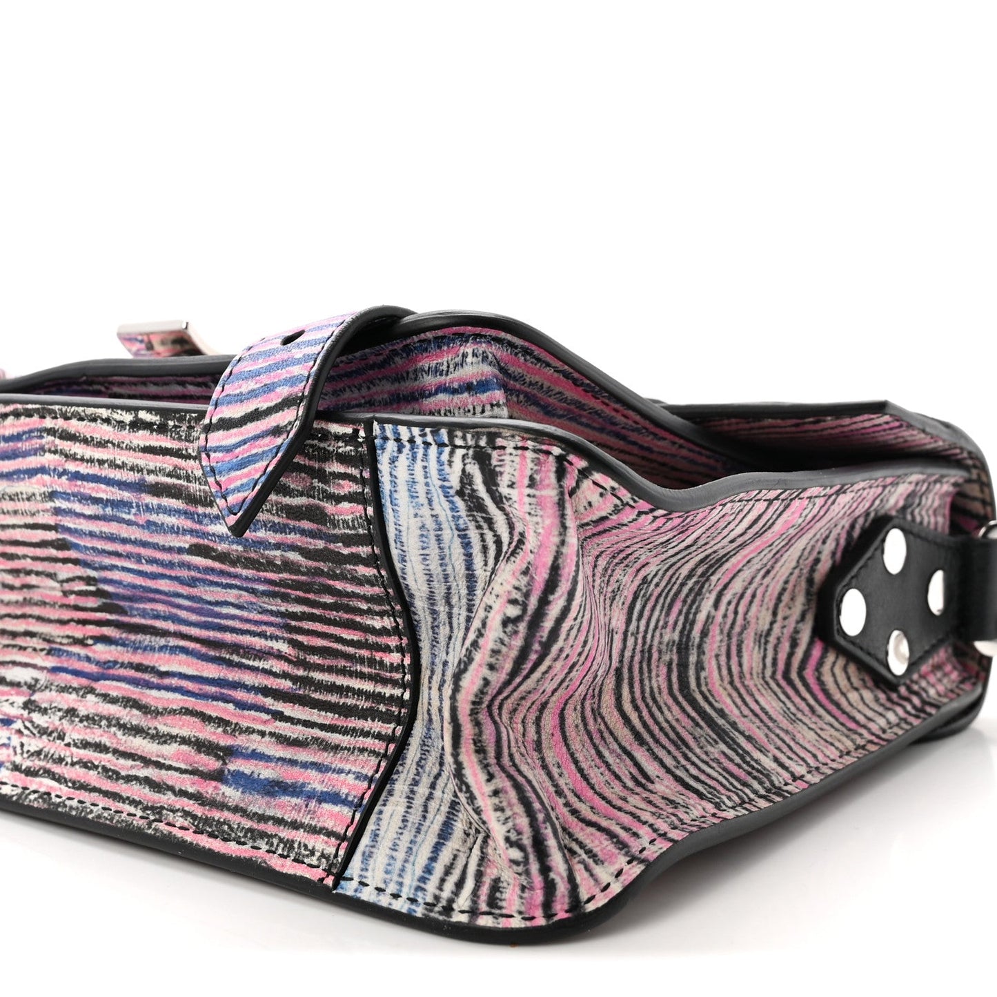 X HARMONY KORINE Calfskin Tiny PS1 Satchel Multicolor