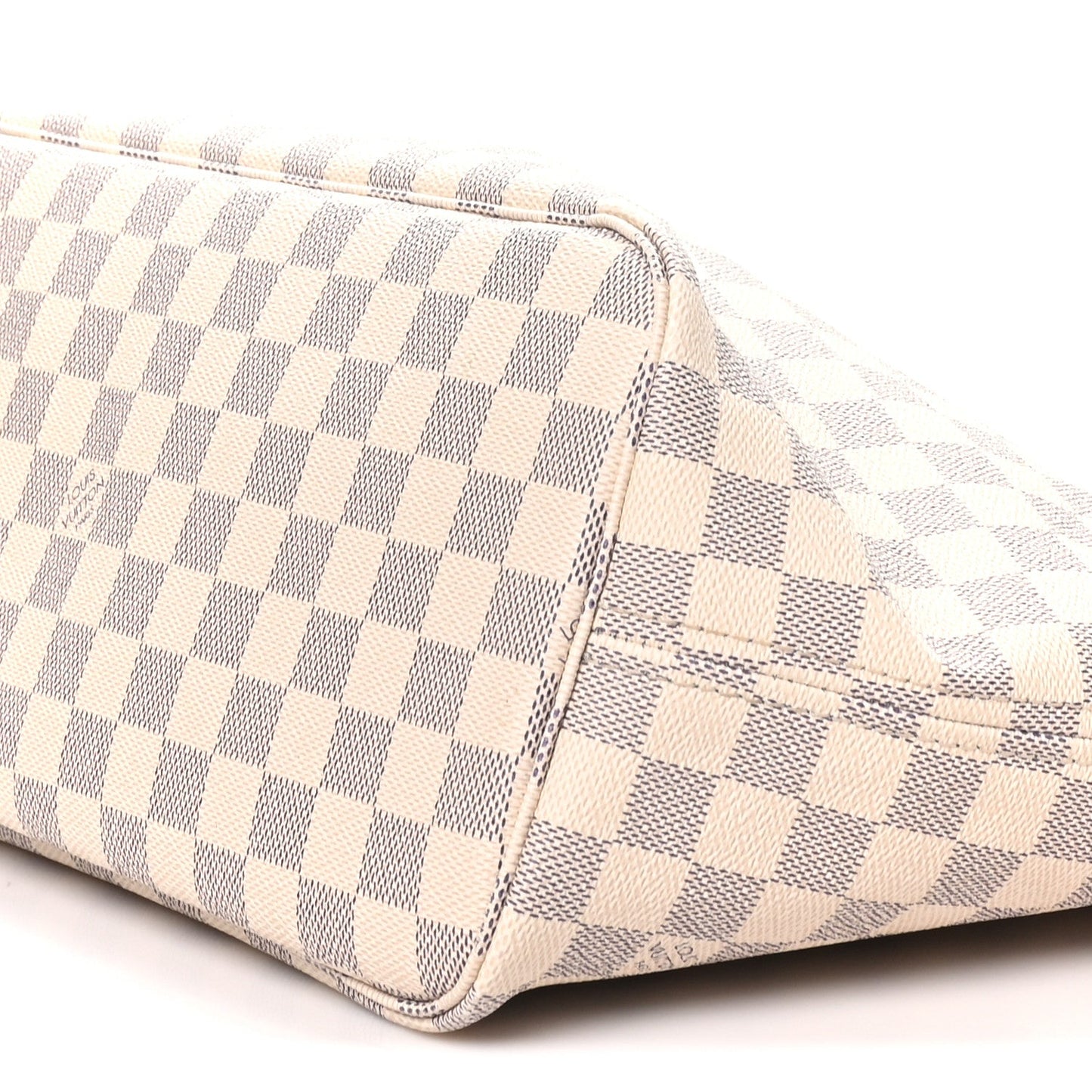 Damier Azur Neo Neverfull MM Rose Ballerine
